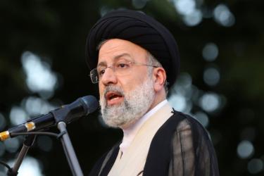 Candidate for President of Iran Ebrahim Raisi