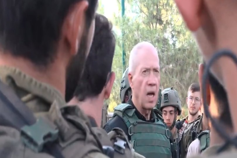 Israeli Defense Minister Yoav Gallant.