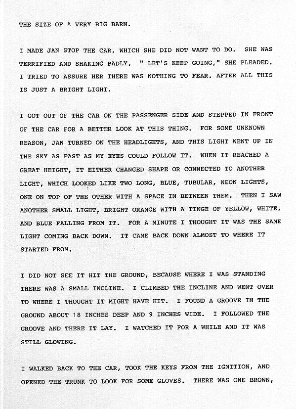 Sworn Statement