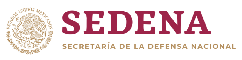 Logo of the Secretariat of National Defense in Mexico.