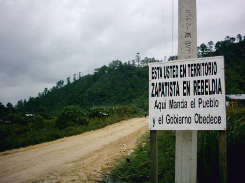 Zapatista terriotrial declaration.