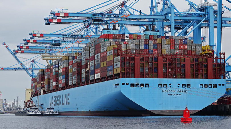 Maersk Container Ship.