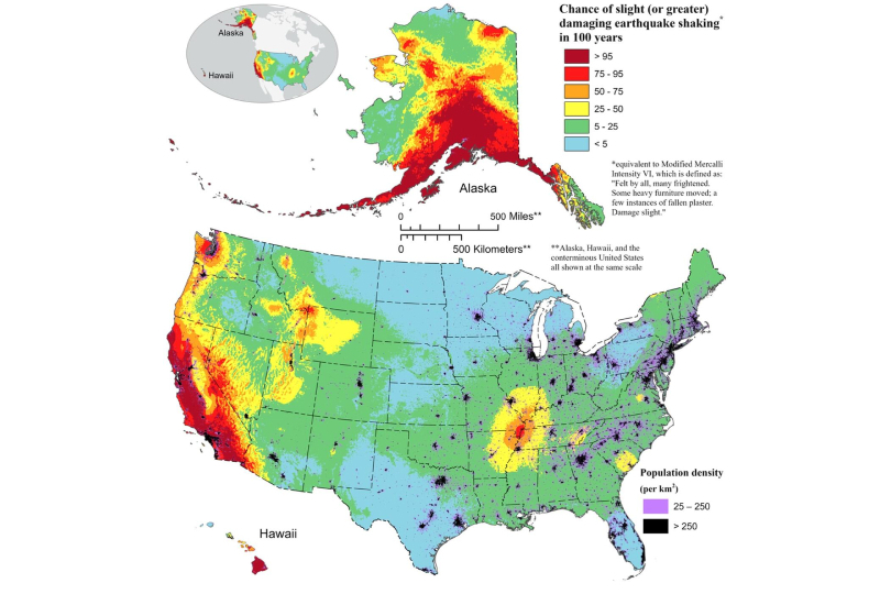 Damaging Earthquakes