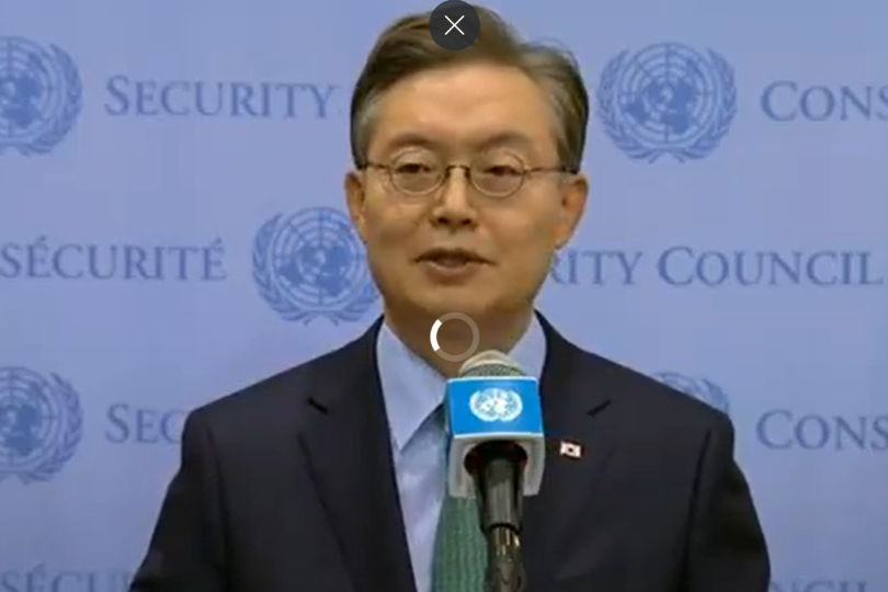 Cho Tae-Yul is South Korea's Representative on the UN Security Council for 2024.