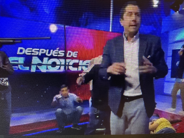 TV station employees being held hostage by drug gang members