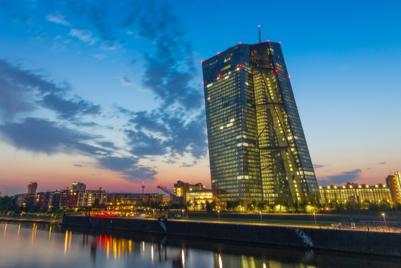 European Central Bank headquaters.