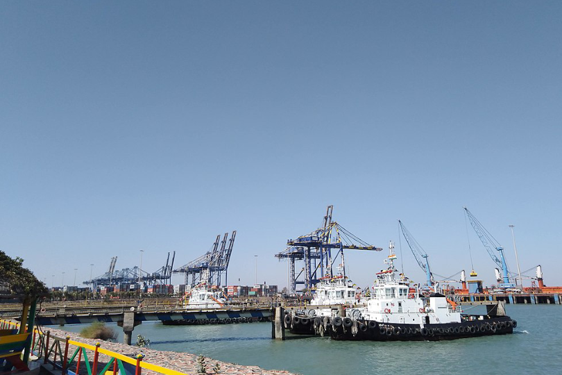 Mundra Port, India.