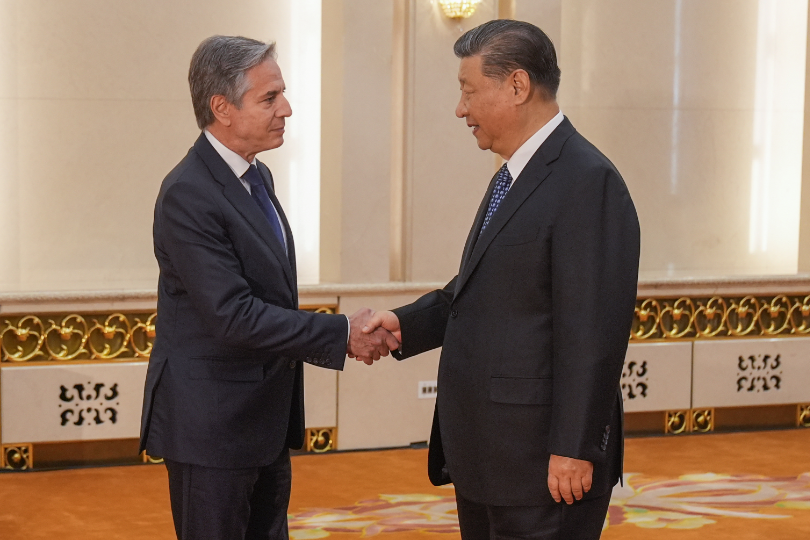 Blinken and Xi.