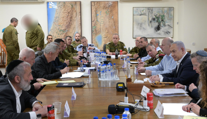 Netanyahu and his War Cabinet.