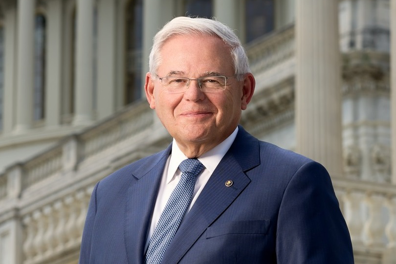 Convicted felon Senator Bob Menendez.