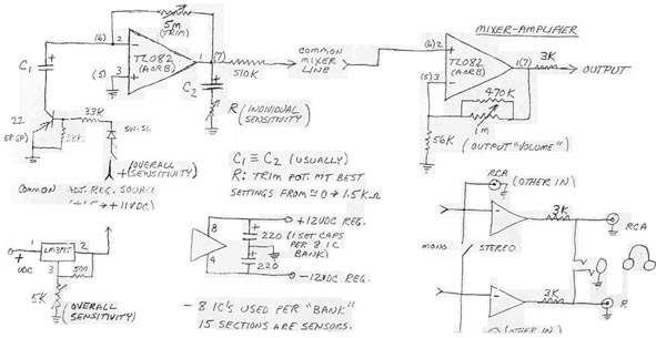 Cosmic Winds II Circuitry
