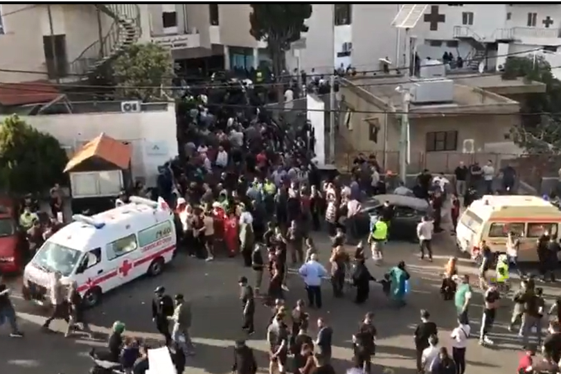 Ambulances in Beirut are inundated with wounded after mass pager explosion incident.