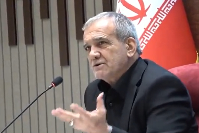 Iranian President Masound Pezeshkian.