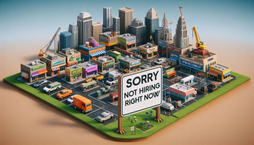 Not hiring right now.